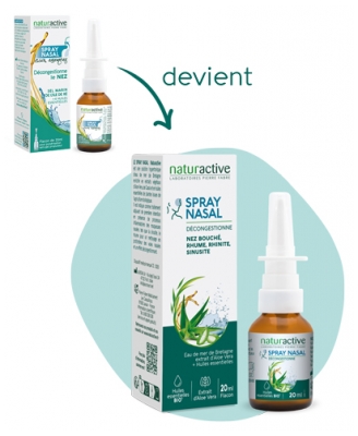 Naturactive Respiratoire Spray Nasal Aux Essences Décongestionnant 20 ml