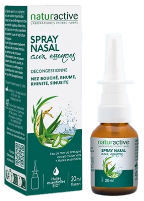 Naturactive Respiratoire Spray Nasal Aux Essences Décongestionnant 20 ml