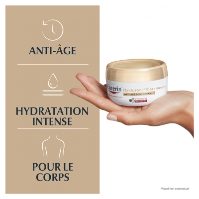 Eucerin Hyaluron-Filler + Elasticity Crème Corps Anti-Âge Anti-Taches 200 ml