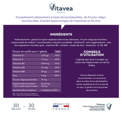 Vitavea Manhaé Intima Équilibre