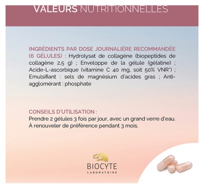 Complément Alimentaire Collagène en Gélules