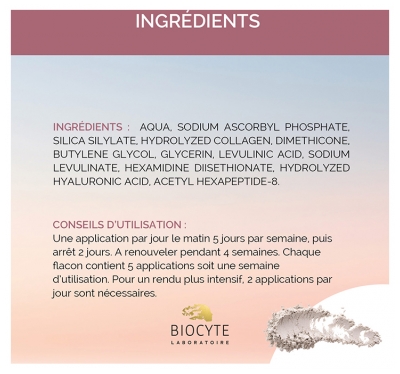Biocyte Absolut Filler Collagen Jeunesse & Éclat 4 Fioles Poudre