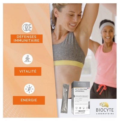 Biocyte Vitamine C-D3-Zinc Sticks