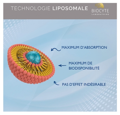 Biocyte Magnésium Liposomal 300 mg - Stress & Fatigue - 60 Gélules