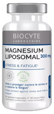 Biocyte Magnésium Liposomal 300 mg - Stress & Fatigue - 60 Gélules