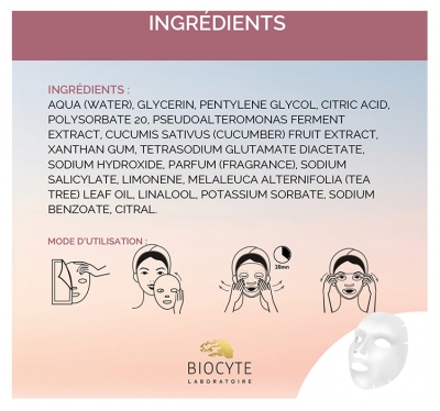 Biocyte Cucumber Mask Unitaire