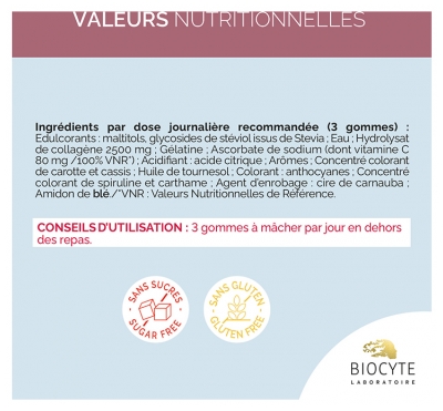 Biocyte Peau Collagen Gummies (Pot)