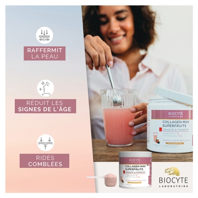 Biocyte Collagen Max Superfruits - Parfum : Fruits Rouges - Menthe