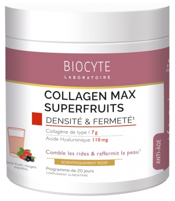 Biocyte Collagen Max Superfruits - Parfum : Fruits Rouges - Menthe