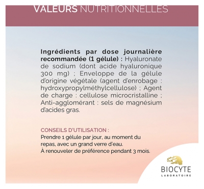 Biocyte Pack Hyaluronic Forte 300 mg