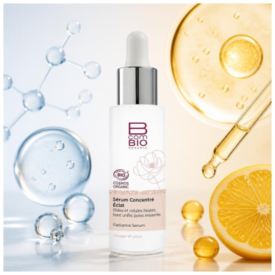 BcomBIO Sérum Concentré Eclat et Rides Bio 30 ml 