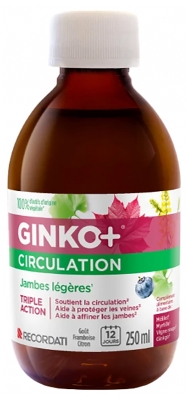Ginkor Ginko + Cirulation Jambes Légères 250 ml 