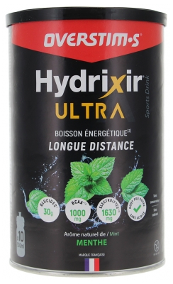 Overstims Hydrixir Boisson Ultra 400 g - Arôme : Menthe