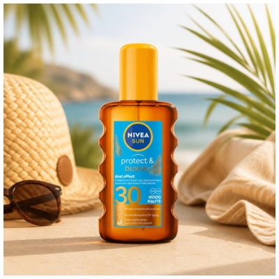 Nivea Sun Protect & Bronze Dual Effect Solaire SPF30 200 ml