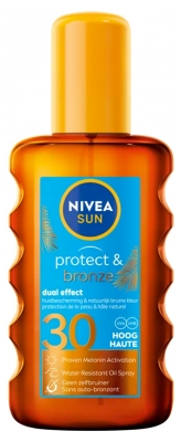 Nivea Sun Protect & Bronze Dual Effect Solaire SPF30 200 ml