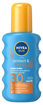 Nivea Sun Protect & Bronze Activateur de Bronzage Spray Solaire SPF30 200 ml