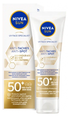 Nivea Sun UV Face Specialist Protection Solaire Anti-Taches SPF50+ 40 ml