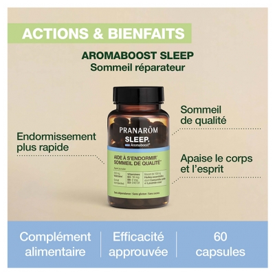 Pranarôm Aromaboost Sleep 60 Caps