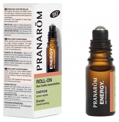 Pranarôm Aromaboost Roller Energy Bio 5 ml