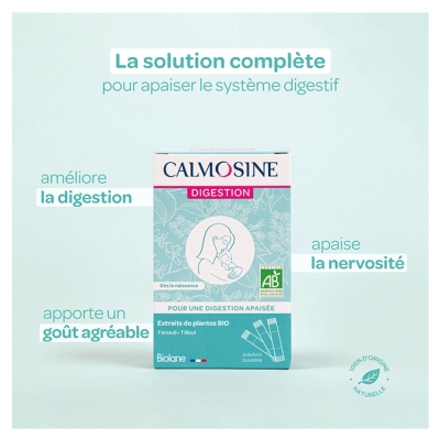 Calmosine Digestion Bio - Boite de 12 Sticks de 5 ml