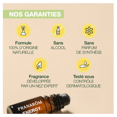 Pranarôm Aromaboost Roller Focus Concentration Bio 5 ml