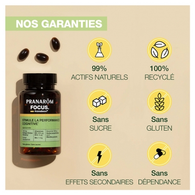 Pranarôm Aromaboost Focus 60 Caps