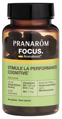 Pranarôm Aromaboost Focus 60 Caps