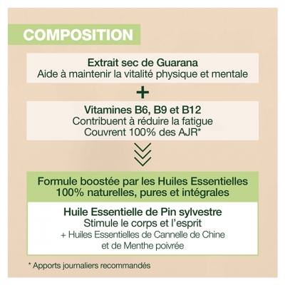 Pranarôm Aromaboost Energy Fatigue Physique et Mentale 60 Capsules