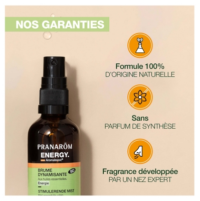 Pranarôm Aromaboost Energy Spray Bio 50 ml