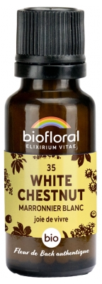 Biofloral 35 White Chestnut Marronnier Blanc Bio 19,5 g