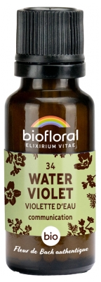 Biofloral 34 Water Violet Violette d'Eau Granules Bio 19,5 g