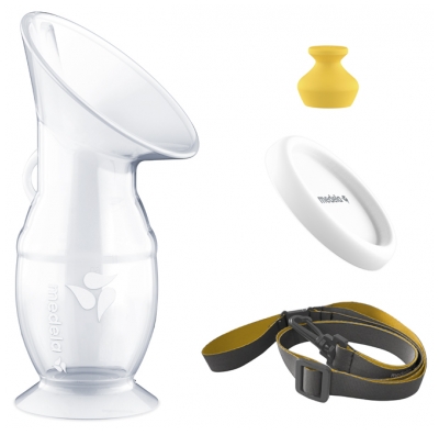 Medela Recueil-Lait en Silicone Double Étancheité 100 ml 