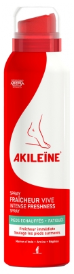 Akileïne Spray Fraîcheur Vive Pieds Echauffés Fatigués 150 ml