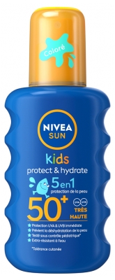 Nivea Sun Protect & Hydrate Kids Coloré 5en1 Solaire SPF50+ 200 ml