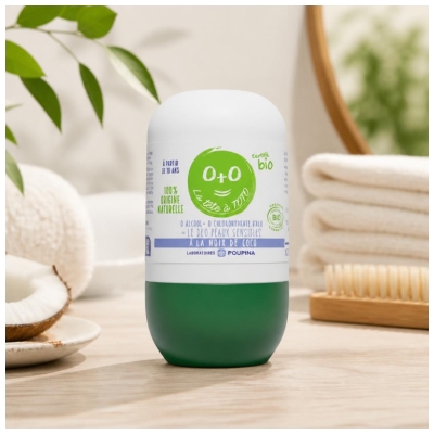 Poupina Déo Noix de Coco Enfant dès 10 ans Peaux Sensibles Bio 50 ml