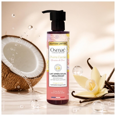 Osmaé Lait Après-Soleil Déslatérant Divine Escale Douceur de Coco 200 ml
