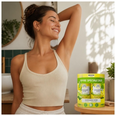 Weleda Déodorant Citrus Bergamote Stick Lot de 2 x 50 g
