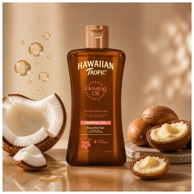 Hawaiian Tropic Huile de Bronzage Noix de Coco 200 ml