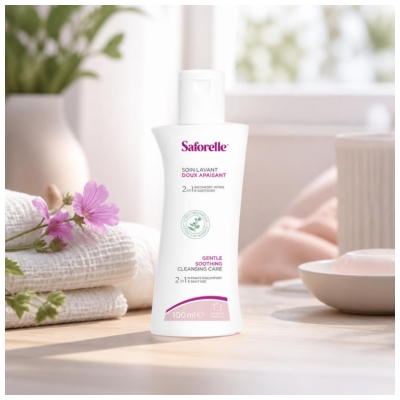 Saforelle Soin Lavant Doux Apaisant Inconfort Intime et Quotidien 100 ml