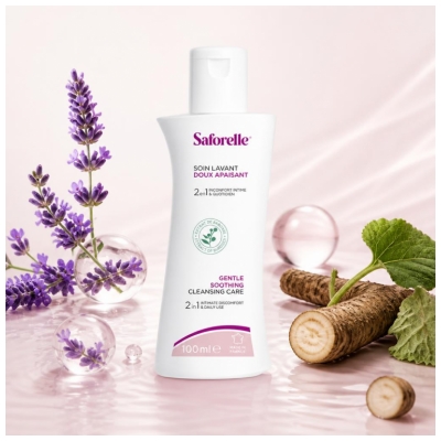 Saforelle Soin Lavant Doux Apaisant Inconfort Intime et Quotidien 100 ml