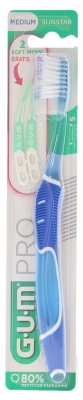 GUM Pro Brosse à Dents Médium