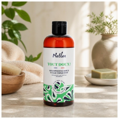 Natlas Shampooing Doux Usage Fréquent 300 ml