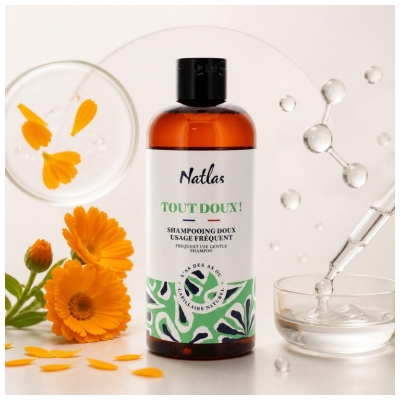 Natlas Shampooing Doux Usage Fréquent 300 ml