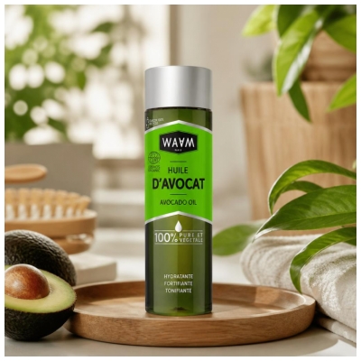 Waam Huile d'Avocat Bio Hydratante 75 ml