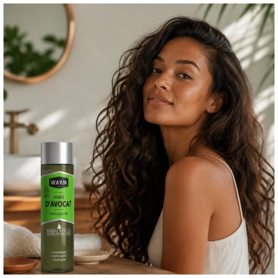 Waam Huile d'Avocat Bio Hydratante 75 ml