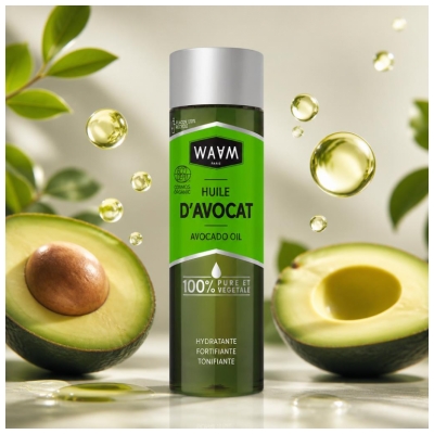 Waam Huile d'Avocat Bio Hydratante 75 ml