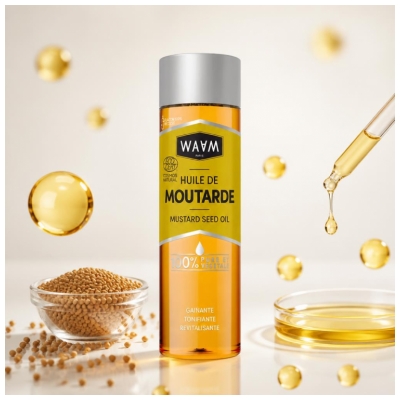 Waam Huile de Moutarde Gainante 75 ml 