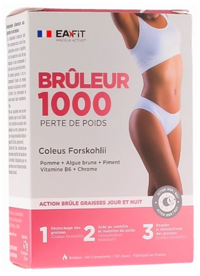 Eafit Brûleur 1000 - 60 Comprimés