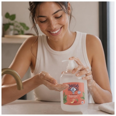 Le Petit Marseillais Gel Lavant Mains Pêche Blanche & Nectarine pH Neutre 500 ml