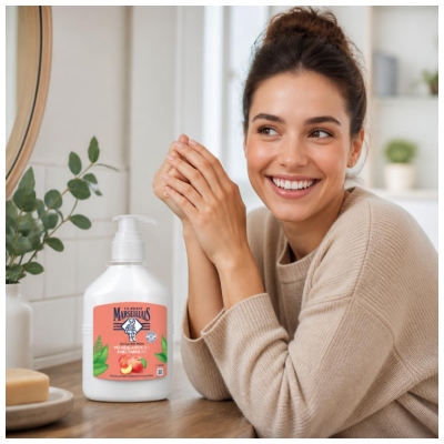 Le Petit Marseillais Gel Lavant Mains Pêche Blanche & Nectarine pH Neutre 500 ml
